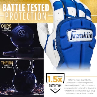 Foto 3 | Protector De Manos Y Muñeca Franklin Sports Prt Lg Series Para Adultos - Venta Internacional.
