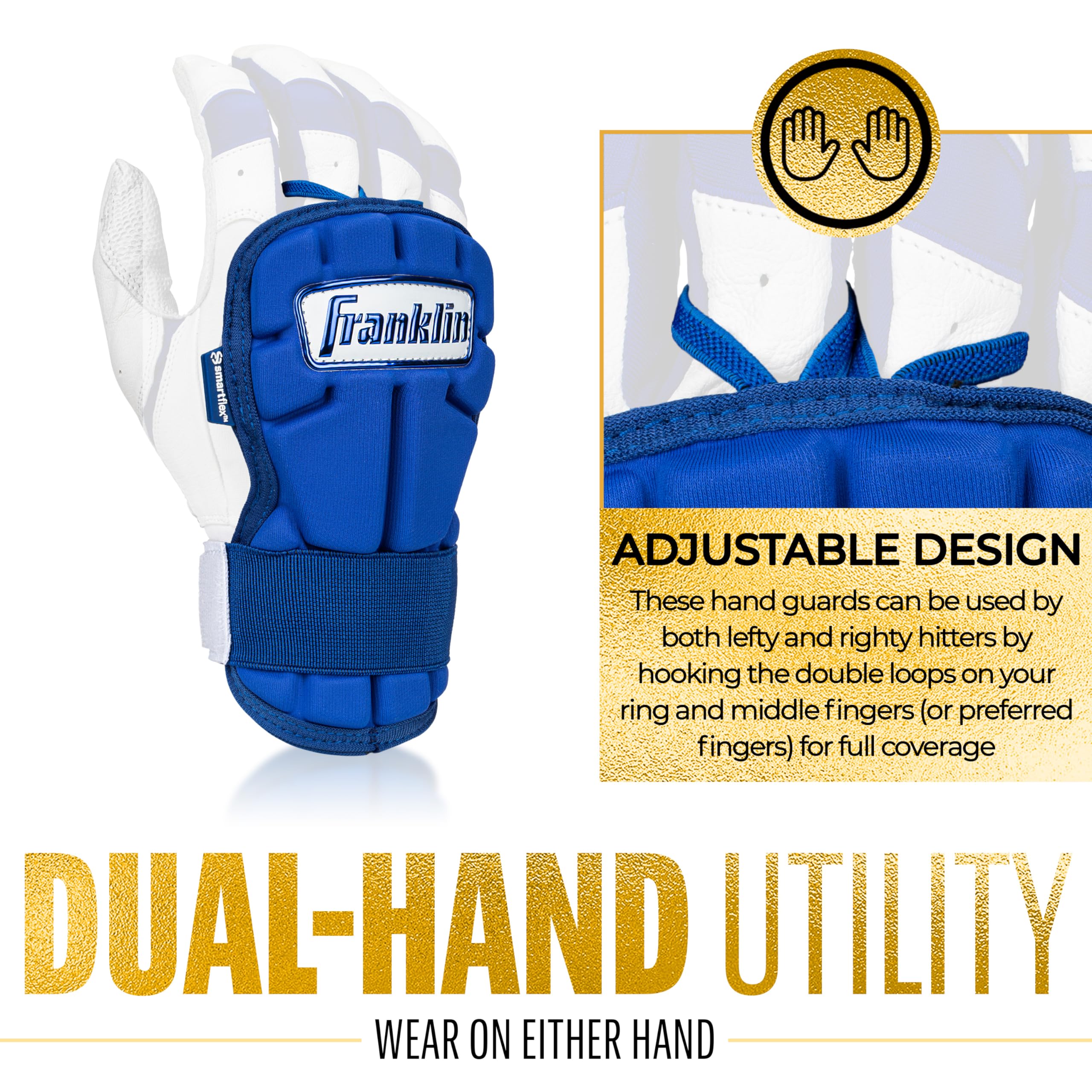 Foto 6 pulgar | Protector De Manos Y Muñeca Franklin Sports Prt Lg Series Para Adultos - Venta Internacional.