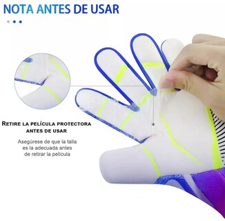 Foto 2 | Xtellar Guantes De Portero De Fútbol, Talla 9profesionales Antideslizantes Y Respirables