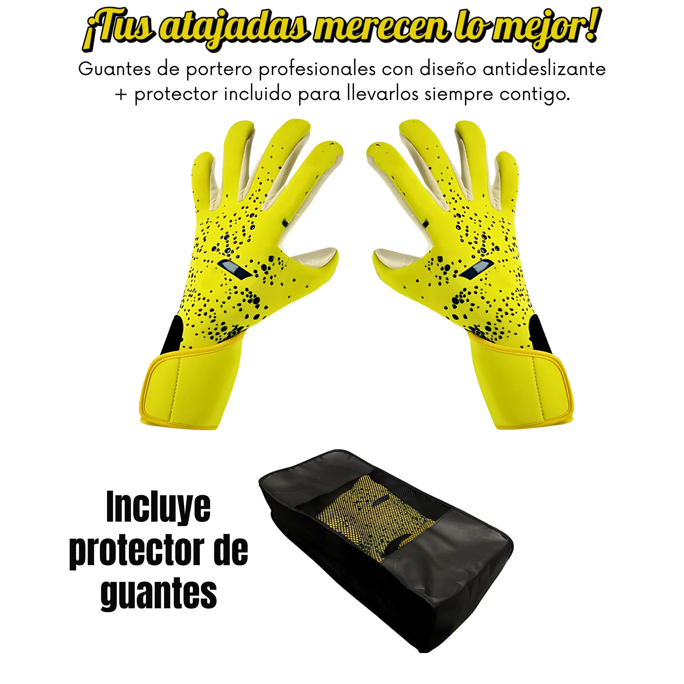 Foto 6 pulgar | Kit Deportivo Profesional Guantes de Portero Talla 9 Palma Látex Antideslizante + Audífonos Inalámbricos Z9 Bluetooth