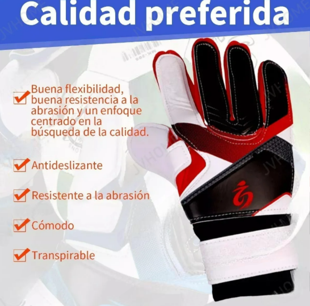 Foto 4 | Guantes Xtellar De Portero Para Fútbol - Protección Profesional Para Niños  Jóvenes Y Adultos