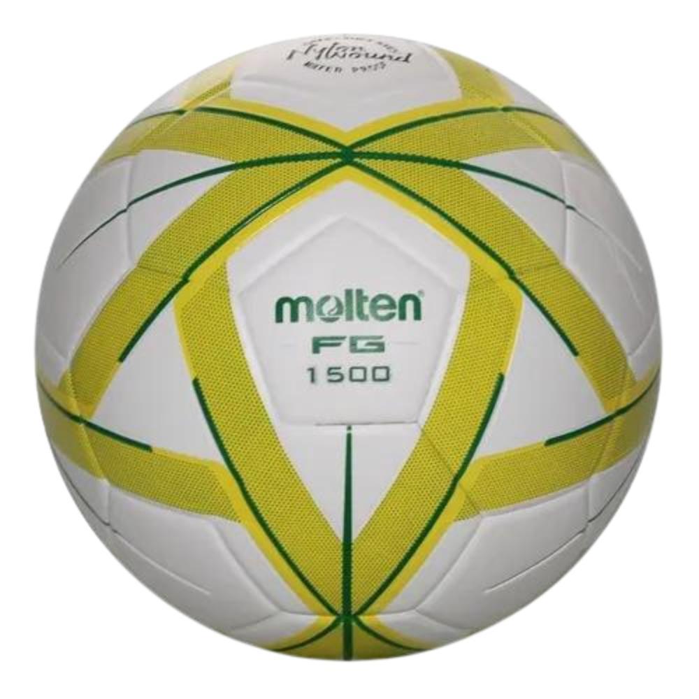 Foto 2 pulgar | Balón Molten Forza Blanco Con Amarillo F5g1500 # 5
