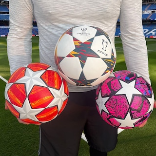 Foto 4 | Balón de Futbol Soccer Genérico Champions Blanco de Estrellas #5