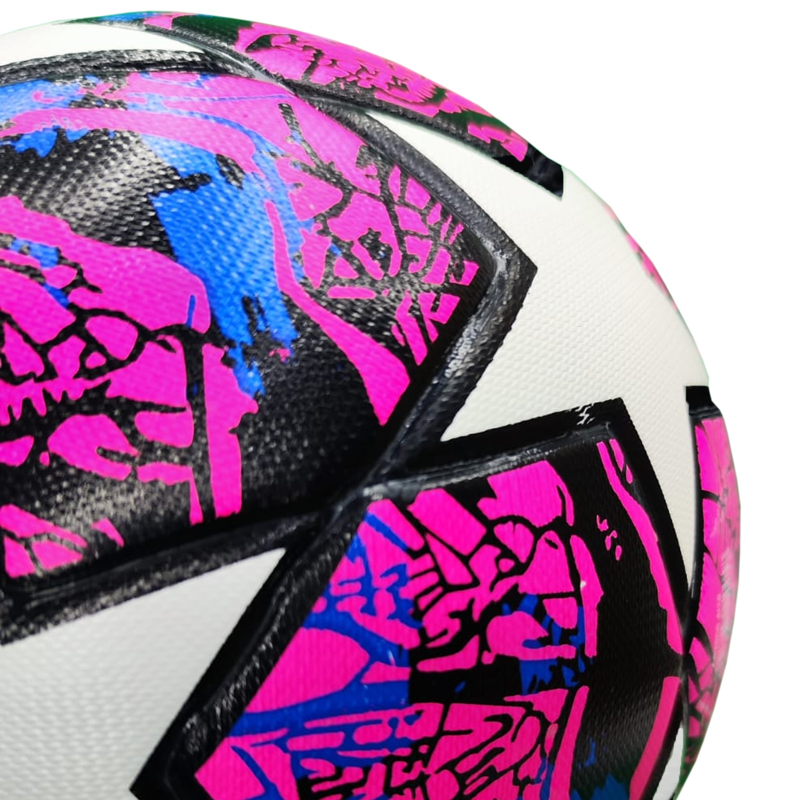 Foto 3 pulgar | Balón de Futbol Soccer Genérico Champions Rosa de Estrellas #5