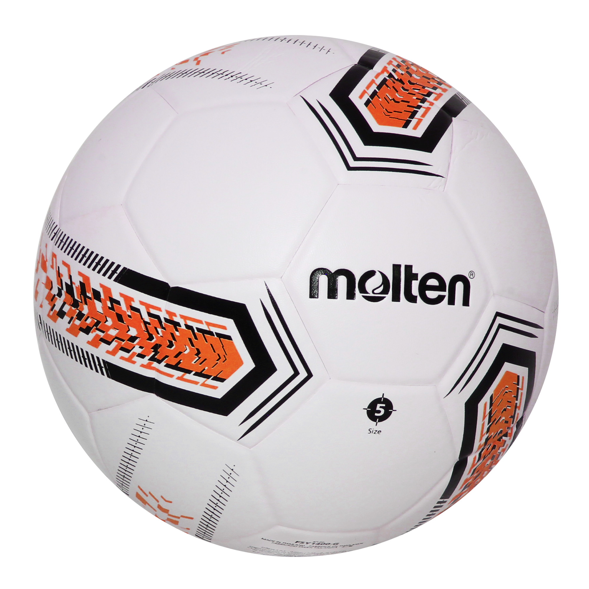 Foto 3 pulgar | Sporta | Balón De Fútbol Laminado Molten F5y1400-o No.5