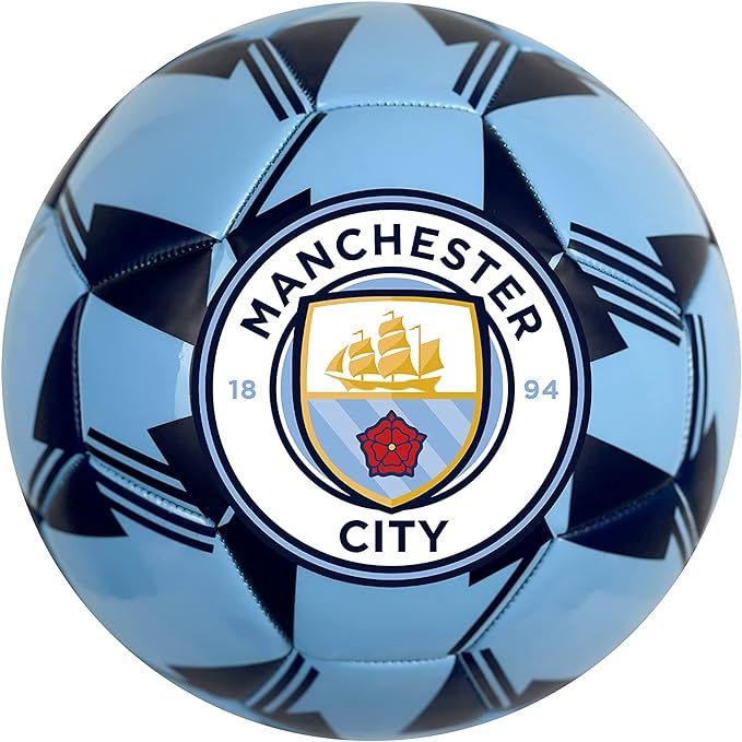 Foto 1 | Balón De Fútbol Del Manchester City #4, Con Licencia M. City Ball (talla 4) G