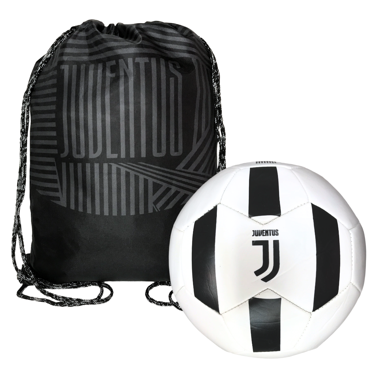 Balón con Morral Genérica del Juventus 2 Piezas