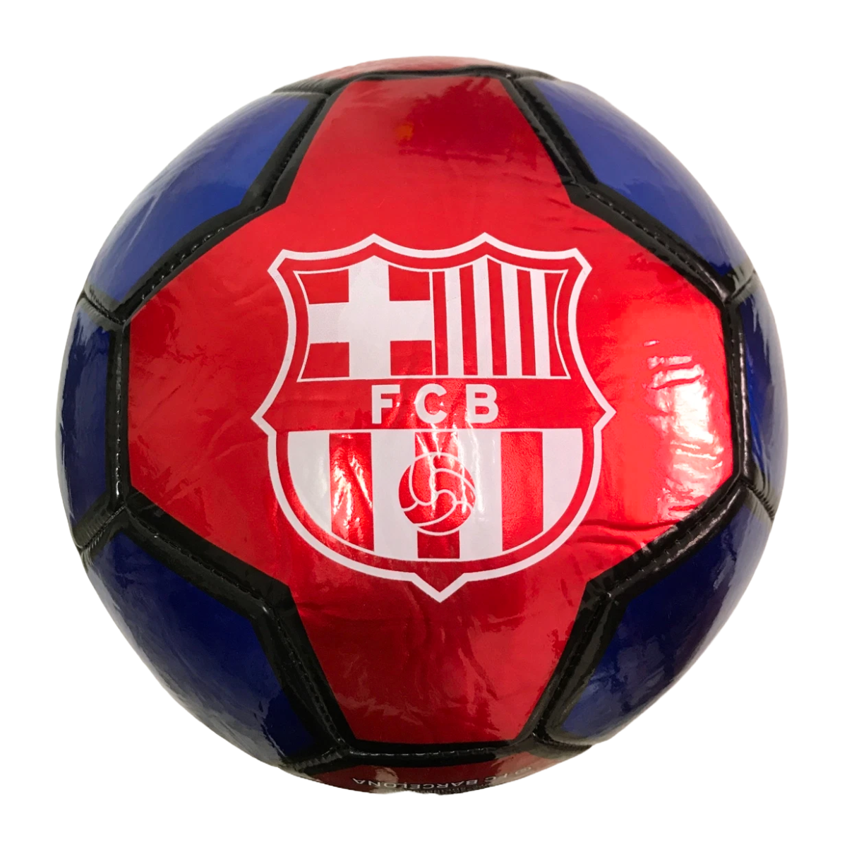 Balón de Futbol del Barcelona No.5 Rojo