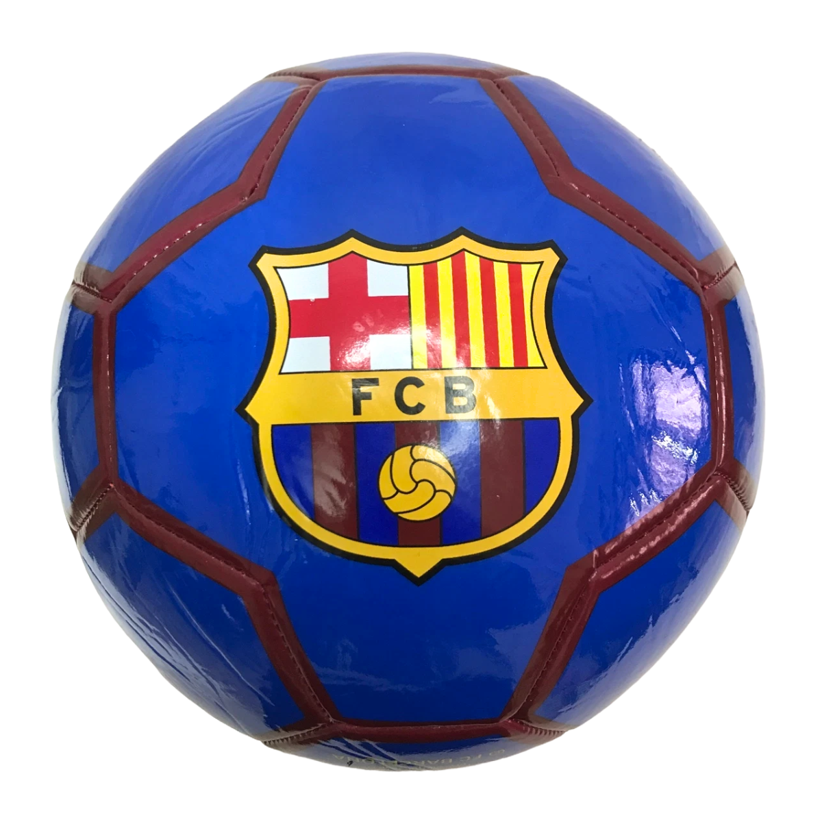 Balón de Futbol del Barcelona No.5 Azul