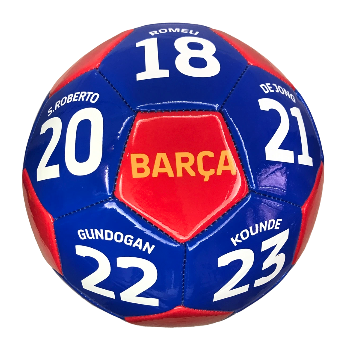 Foto 2 | Balón de Futbol Azul del Barcelona No.5