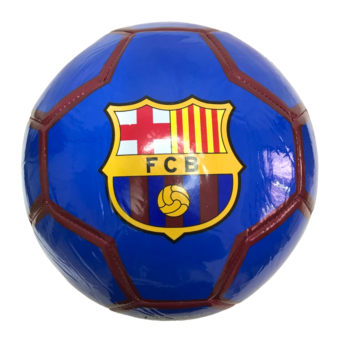 Foto 3 pulgar | Kit Balón De Futbol Del Barcelona No.5 Y Morral Azul-amarillo