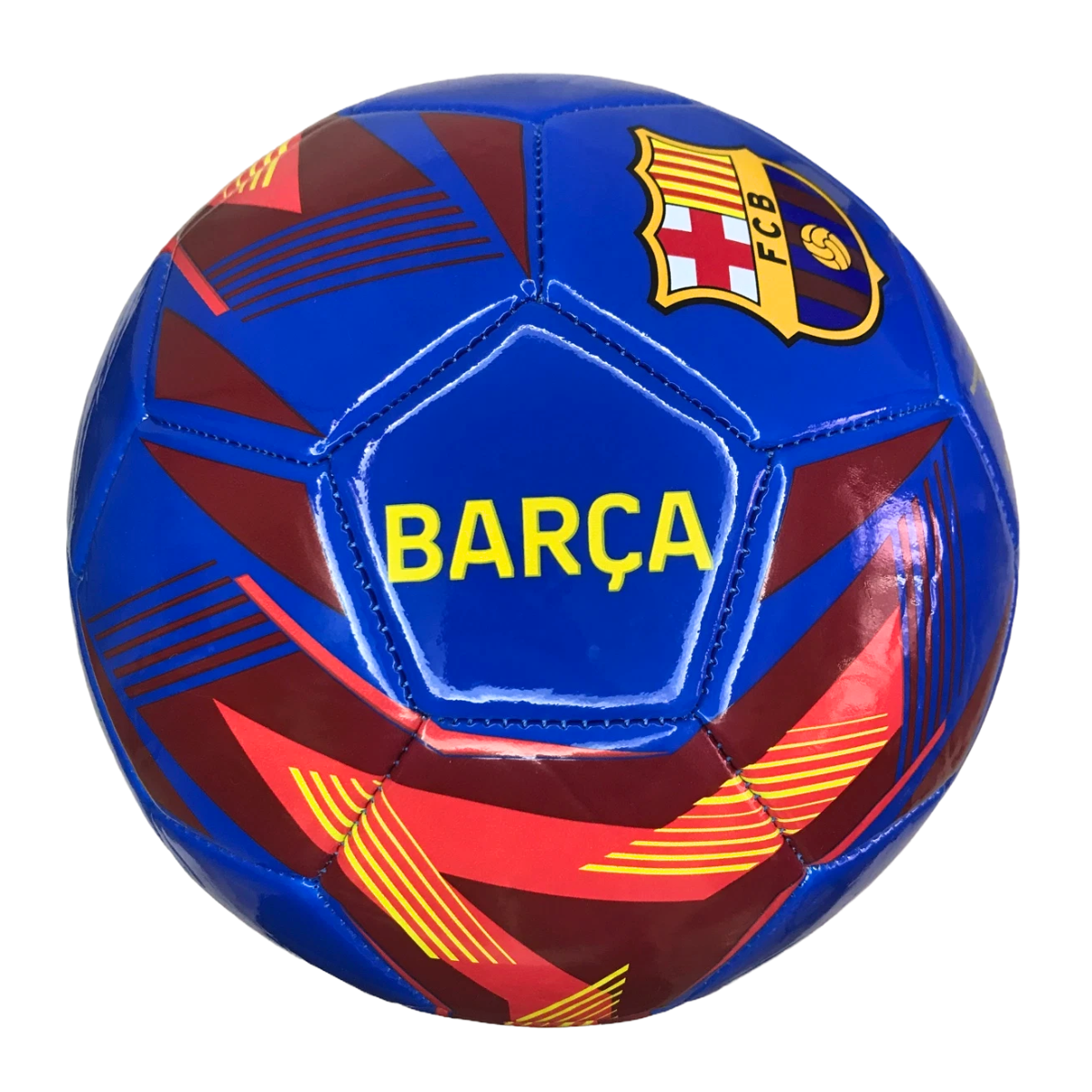 Foto 3 | Kit Balón De Futbol Del Barcelona No.5 Y Morral Azul Picos