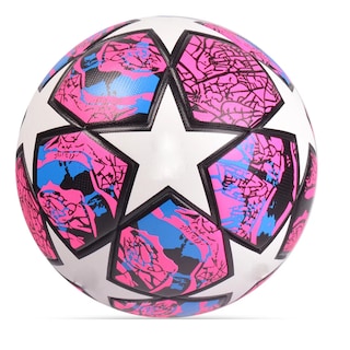 Foto 1 | Balón Fútbol Soccer Profesional Estrellas Hibrido #5 Eo Safe Imports Esi-11960 Rosa