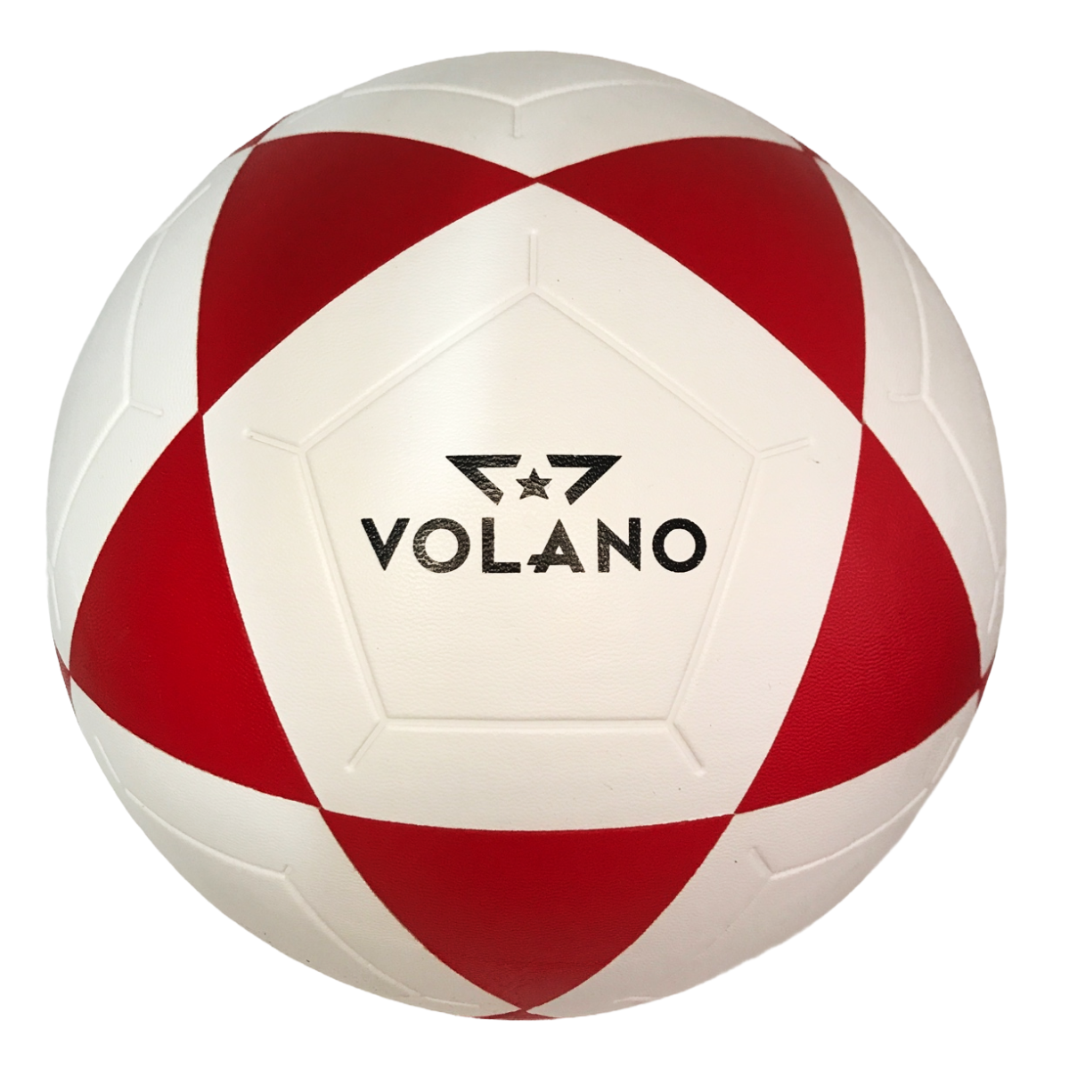 Balón de Futbol Mate Laminado No.5 Volano Rojo