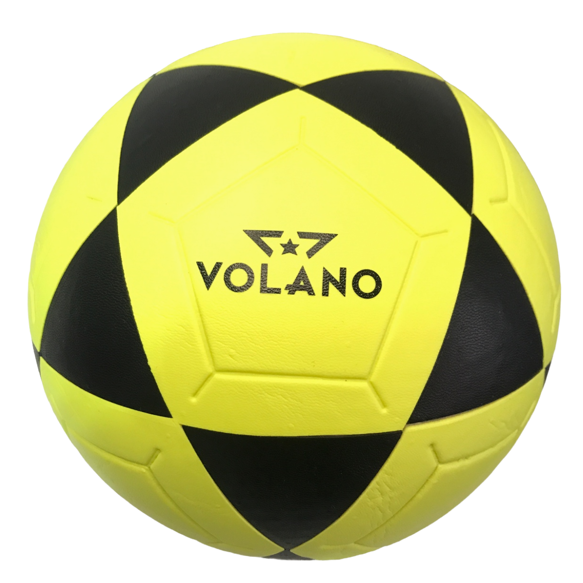 Balón de Futbol Mate Laminado No.5 Volano Amarillo