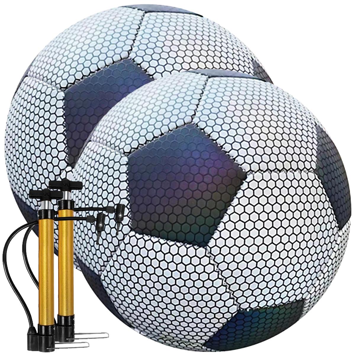 Balones Efecto Lumínico Xtream Boom Mxluc-002 2 Piezas Blanco y Negro