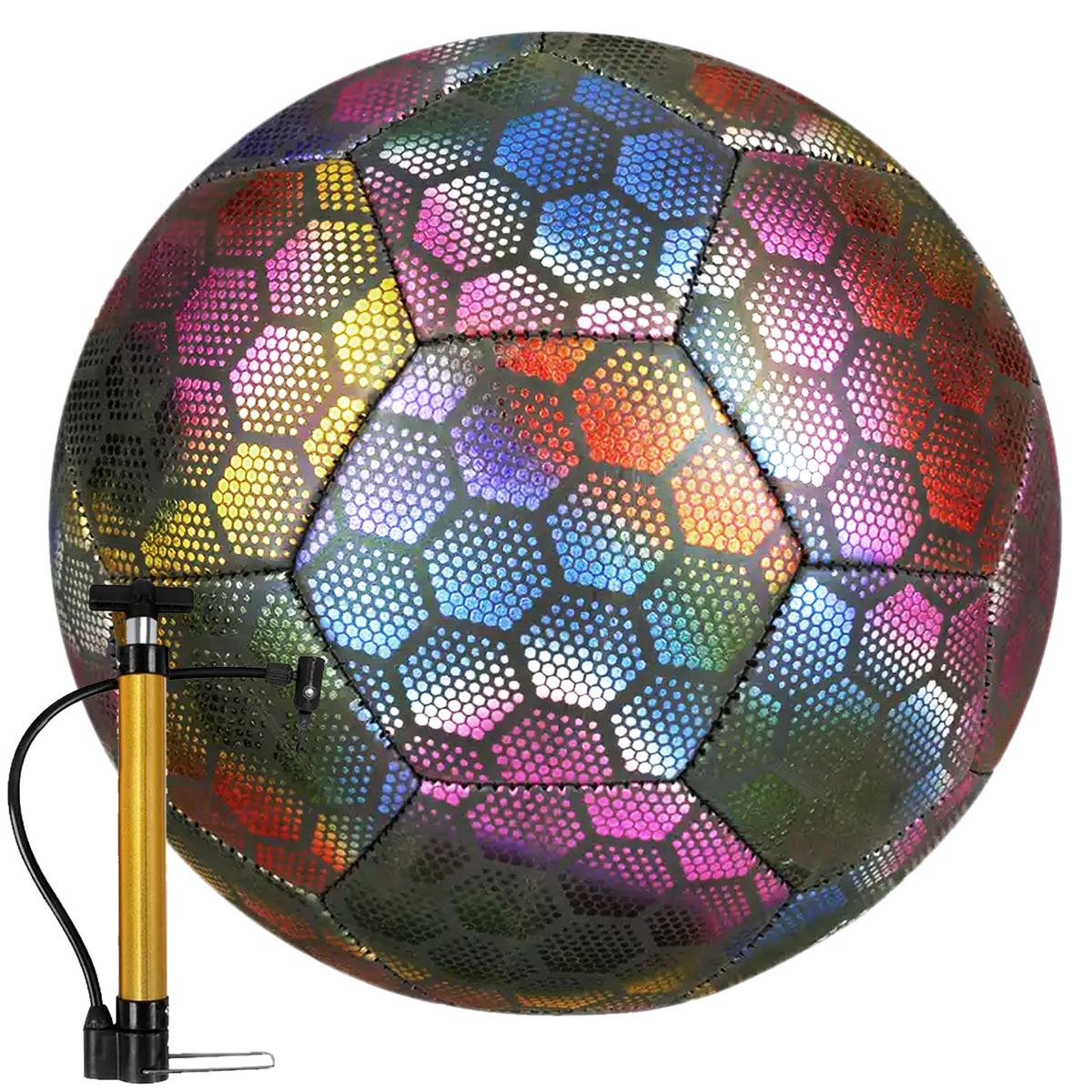 Balón de Fubol Reflectante Profesional Xtream Boom 1 Pieza Multicolor