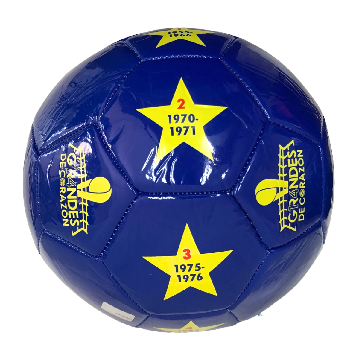 Foto 3 | Balón De Fútbol Club América No.5 Azul/amarillo