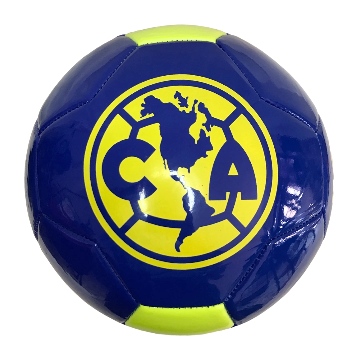 Foto 4 pulgar | Balón de Fútbol Sen Deportes Club América No.5 Azul/Verde