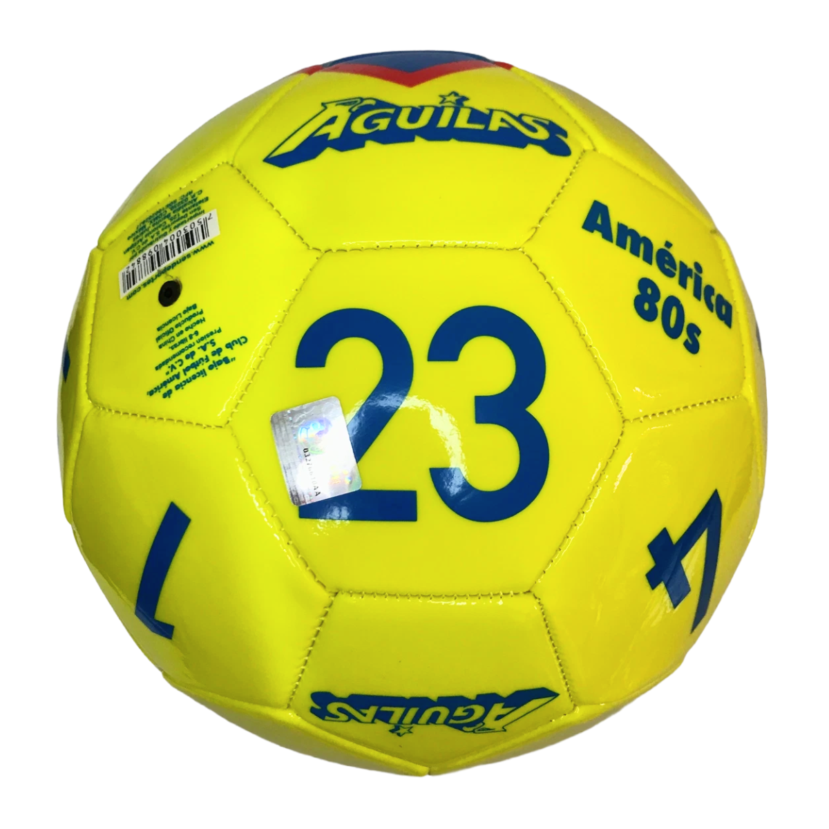 Foto 4 pulgar | Balón de Futbol Club América No. 5 Celeste