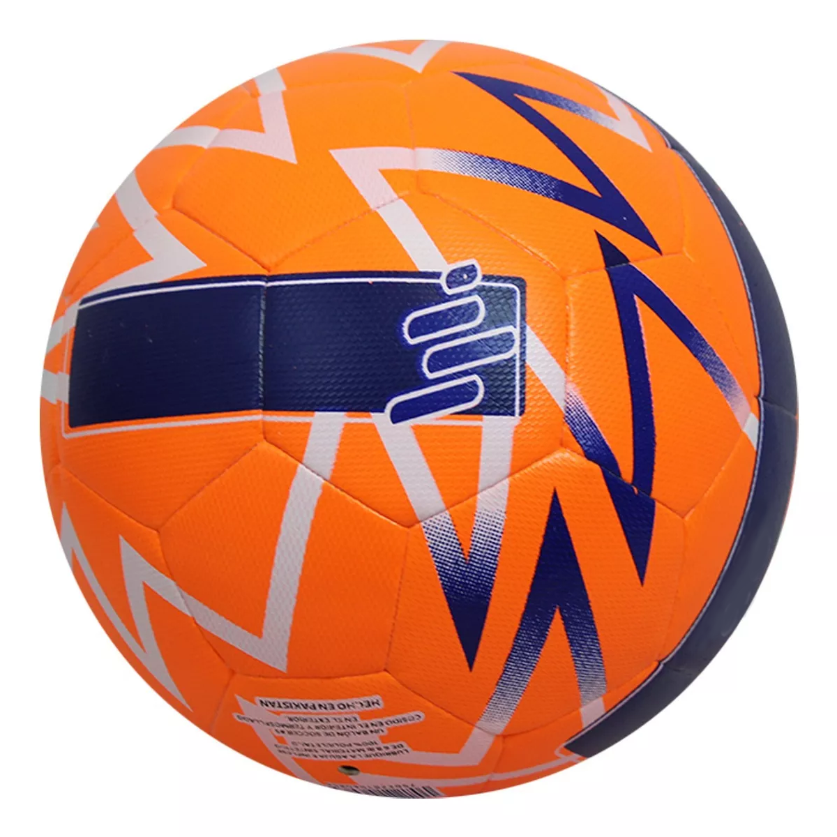 Balón De Fútbol Híbrido Texturizado Número 5 Eo Safe Imports Esi-13981 Naranja