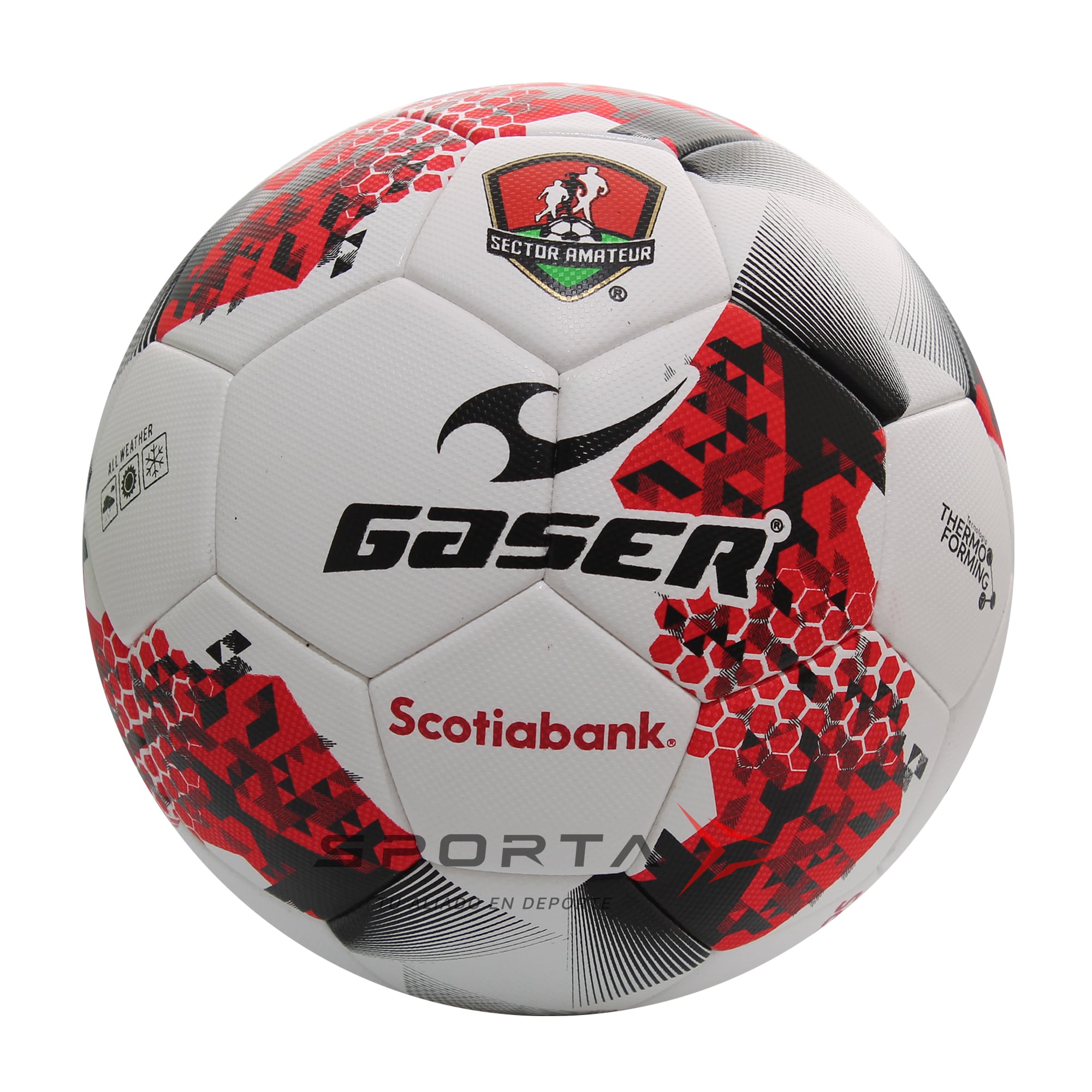 Balón Fútbol Gaser Sector Amateur Termosellado No4 | Coppel.com