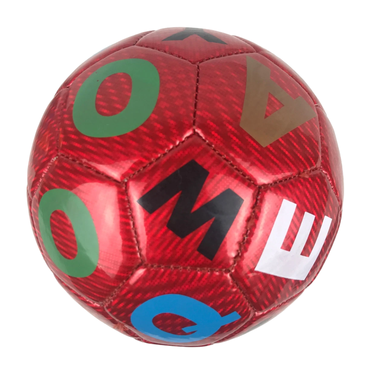 Foto 2 | Tira De Balón De Futbol No.2 Varios Diseños Rojo