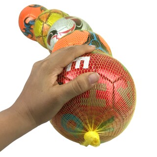Foto 4 | Tira De Balón De Futbol No.2 Varios Diseños Rojo