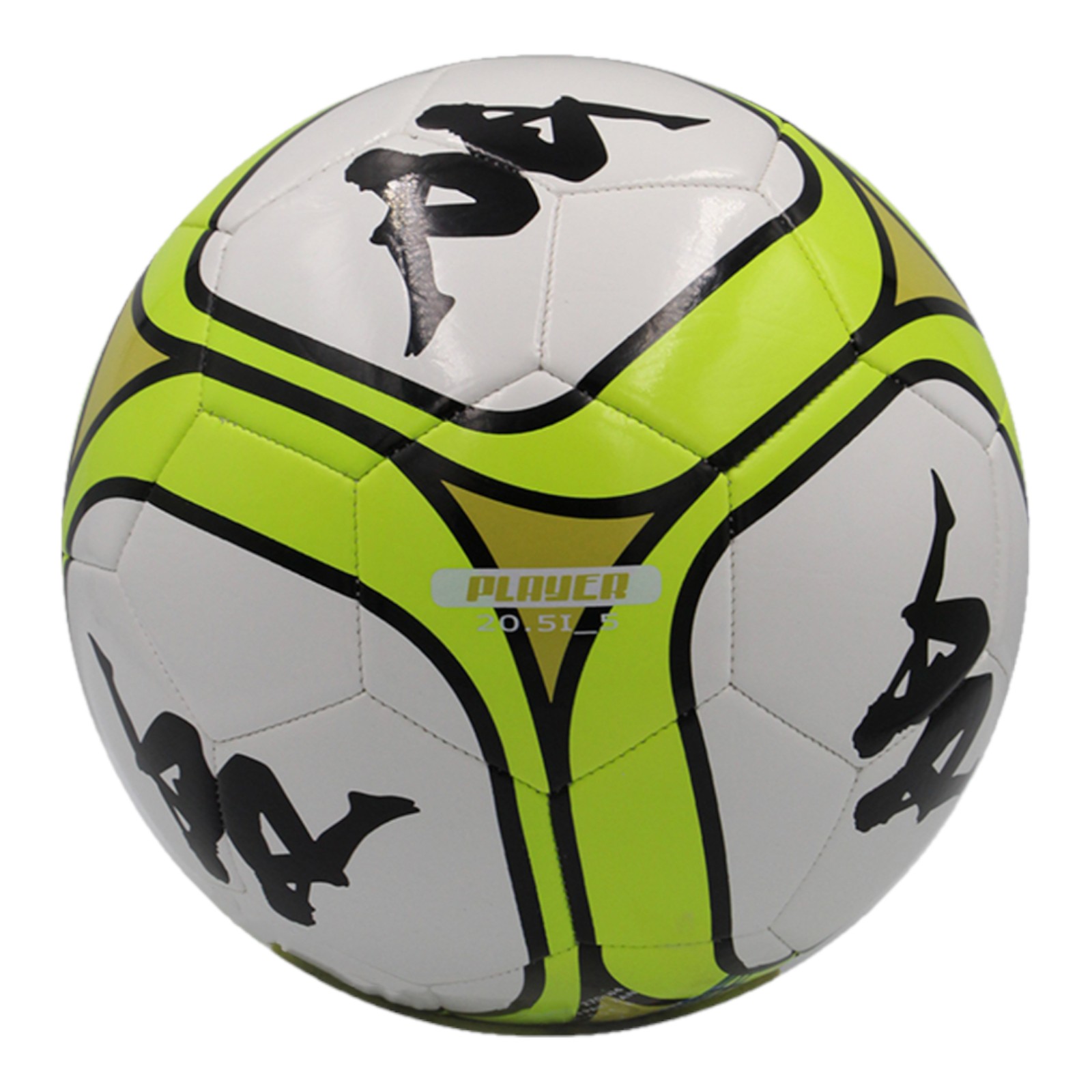 Foto 4 pulgar | Balón de Fútbol Kappa Player Amarillo Unisex