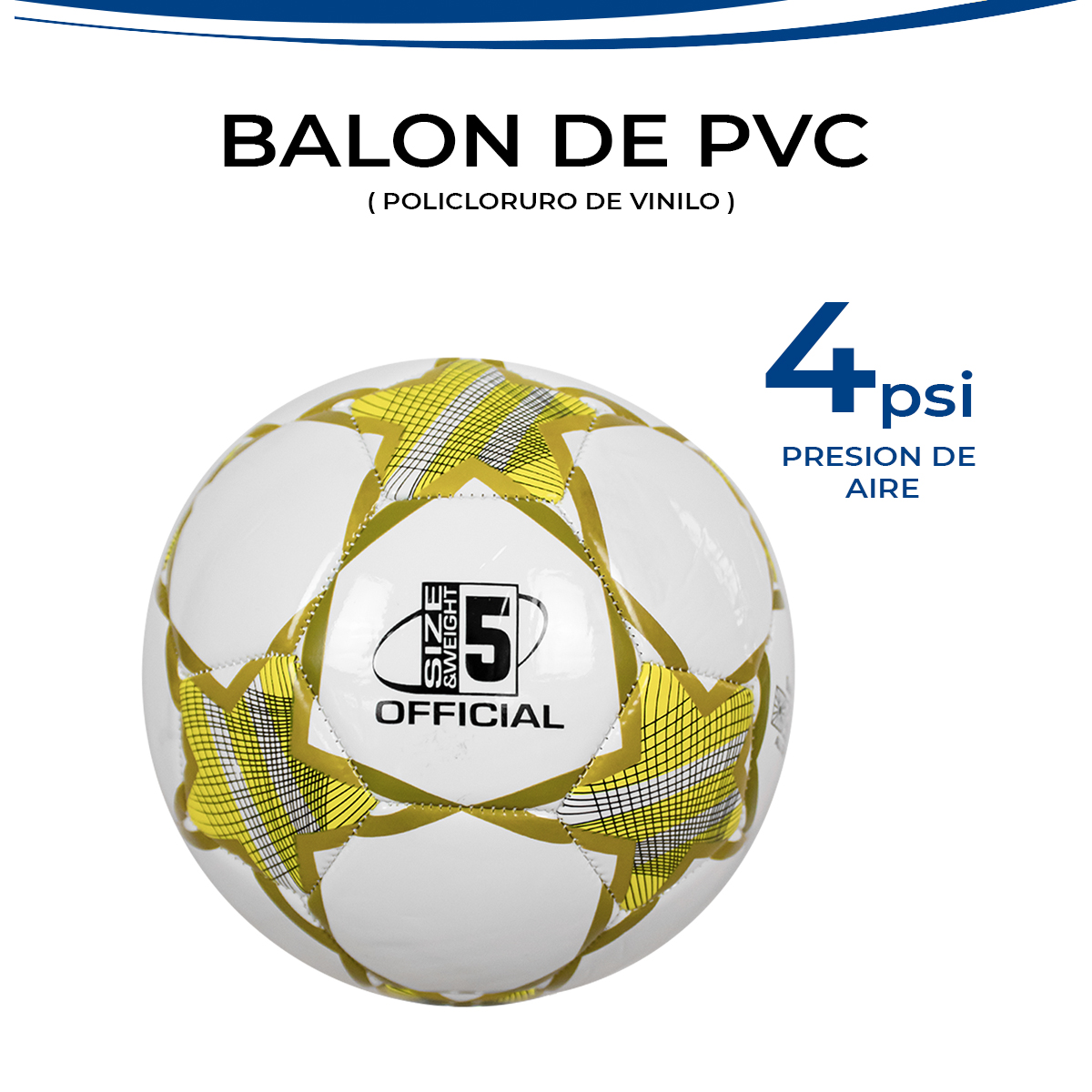 Foto 5 pulgar | Balon De Futbol Soccer No. 5 Marca Le Shark