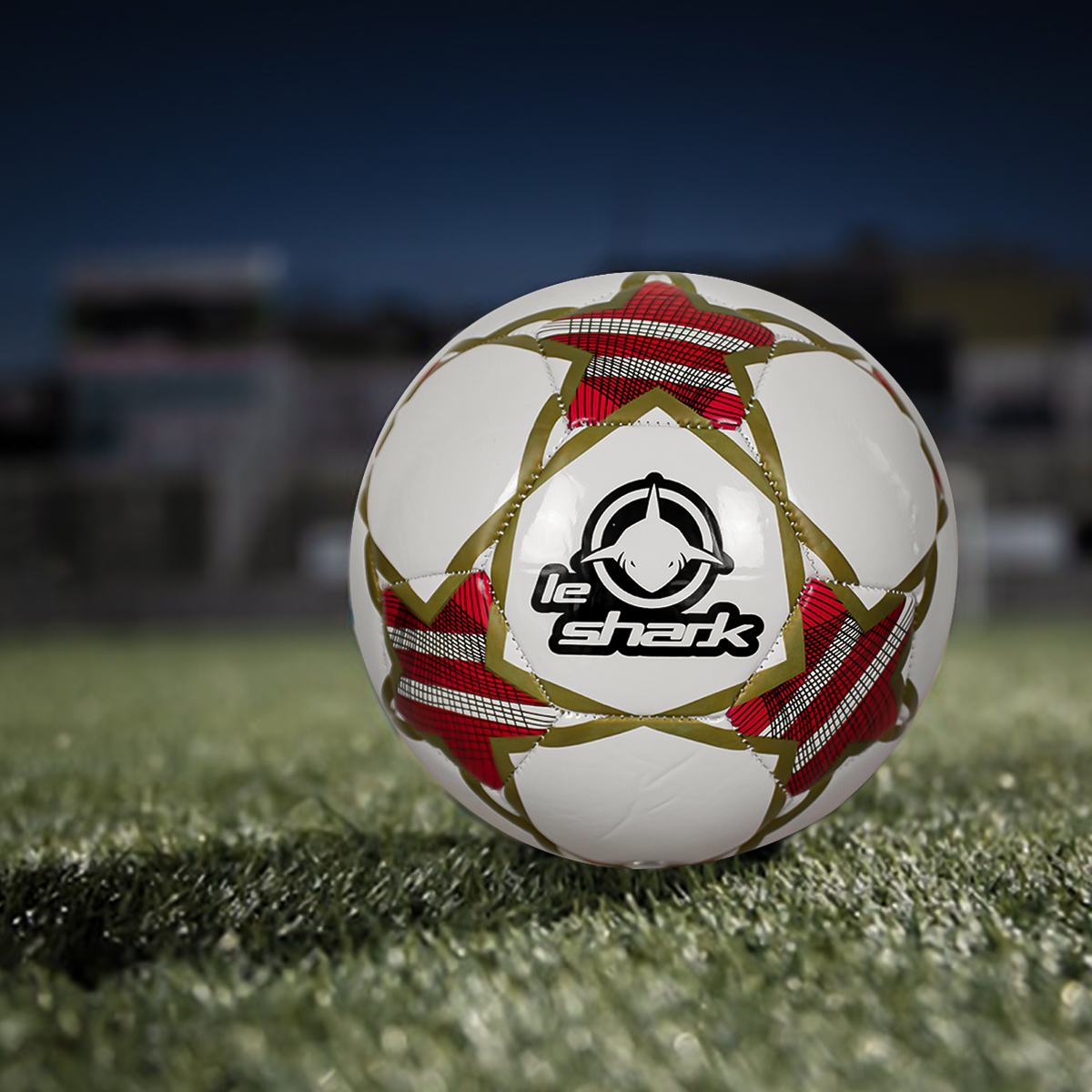 Foto 3 pulgar | Balon De Futbol Soccer No. 5 Marca Le Shark