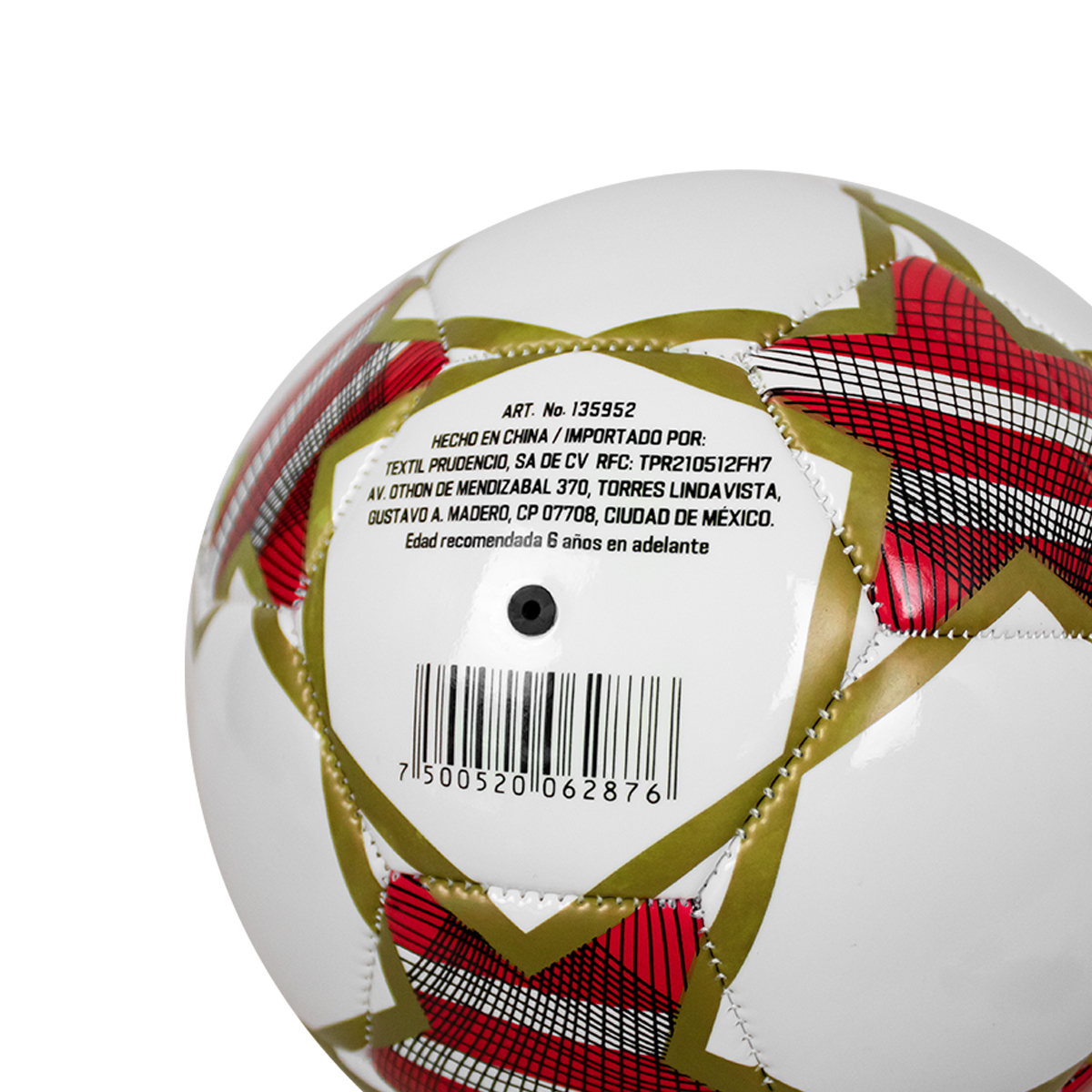 Foto 7 | Balon De Futbol Soccer No. 5 Marca Le Shark