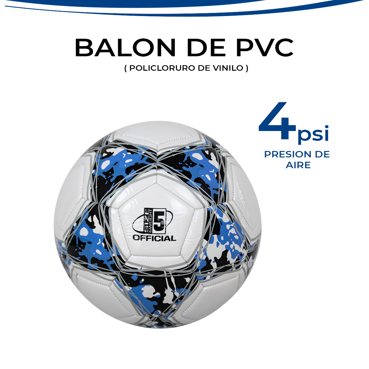 Foto 5 pulgar | Balon De Futbol Soccer No. 5 Marca Le Shark