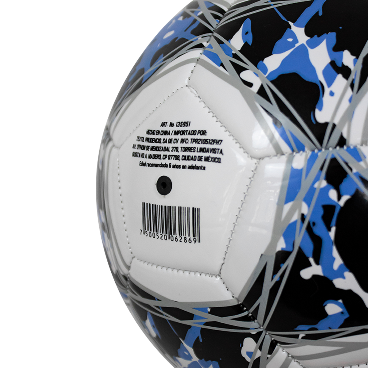 Foto 8 pulgar | Balon De Futbol Soccer No. 5 Marca Le Shark