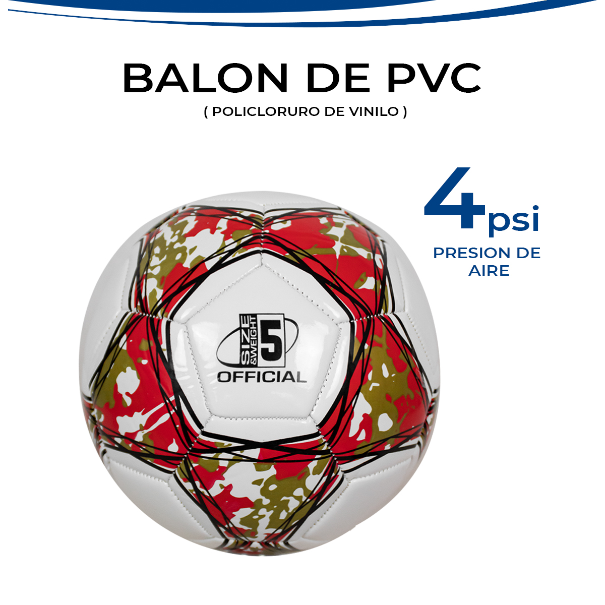 Foto 5 pulgar | Balon De Futbol Soccer No. 5 Marca Le Shark