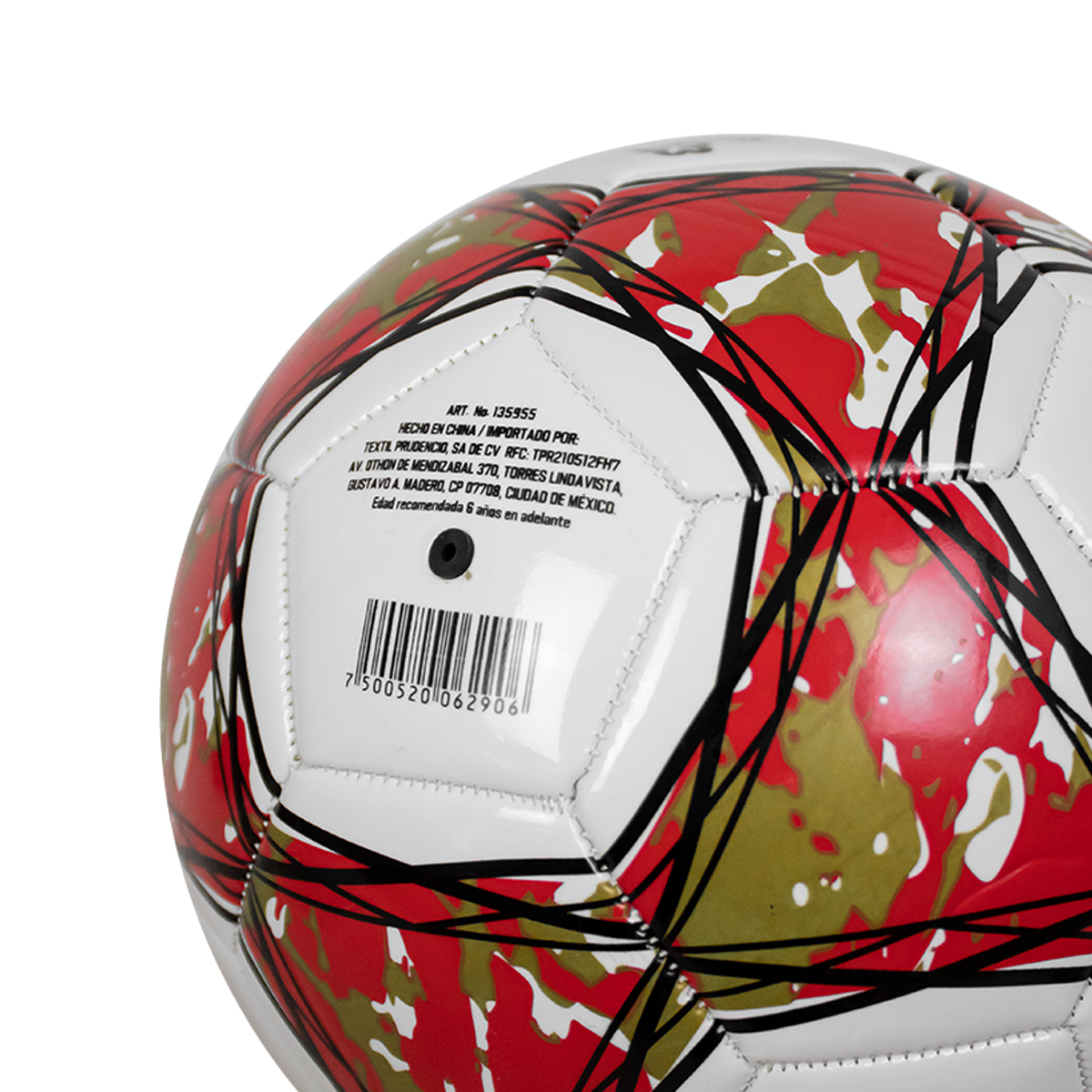 Foto 7 | Balon De Futbol Soccer No. 5 Marca Le Shark