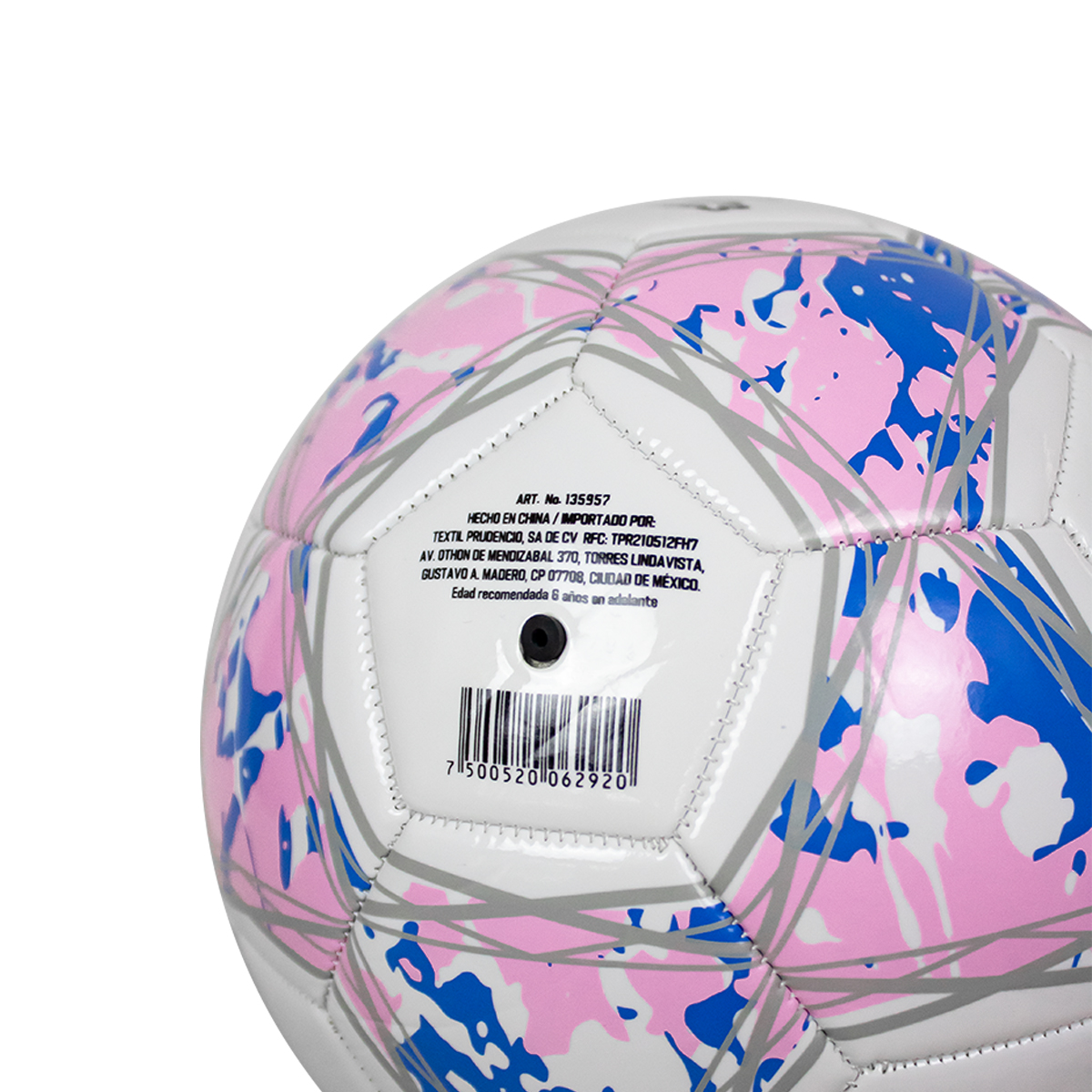 Foto 7 | Balon De Futbol Soccer No. 5 Marca Le Shark