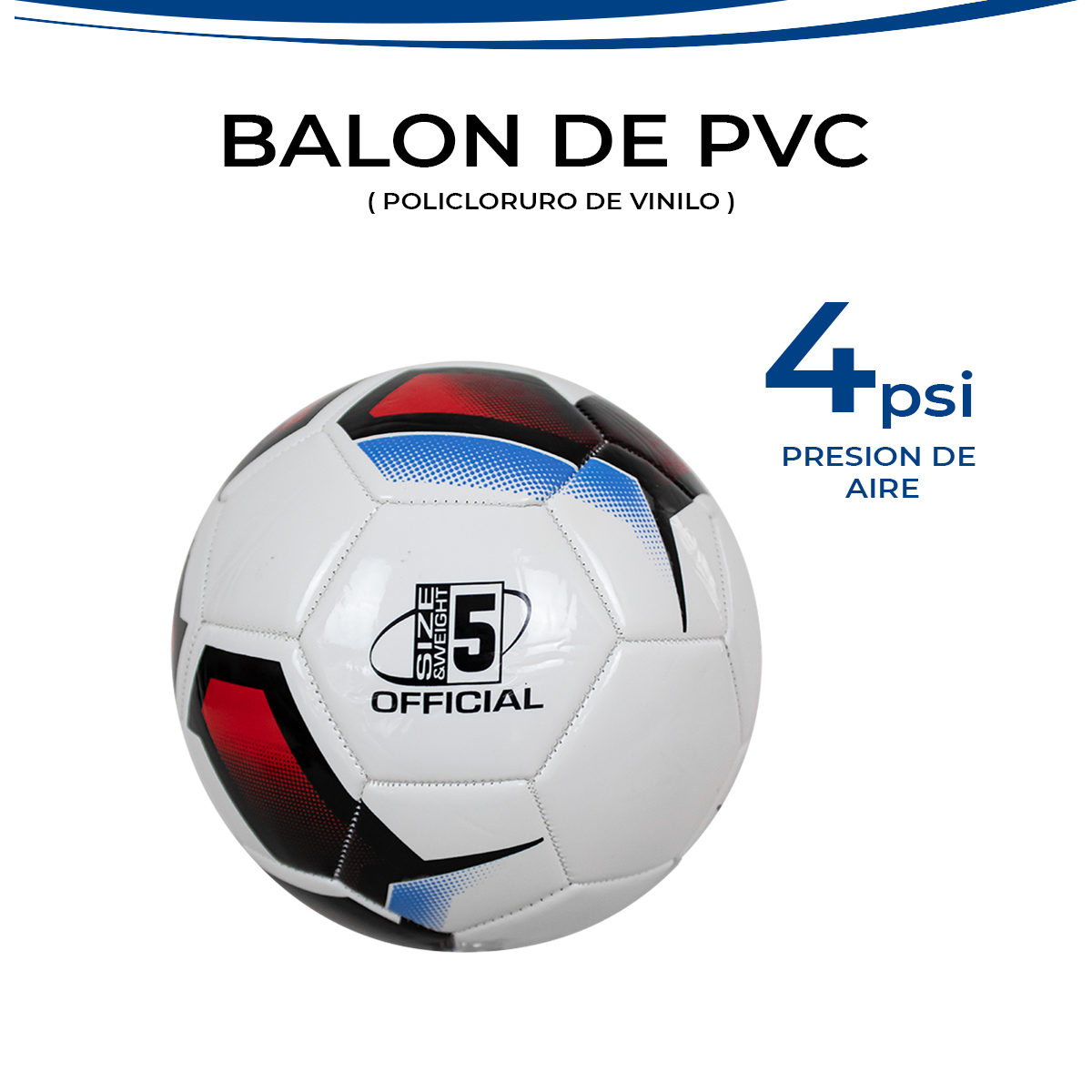 Foto 5 pulgar | Balon De Futbol Soccer No. 5 Marca Le Shark