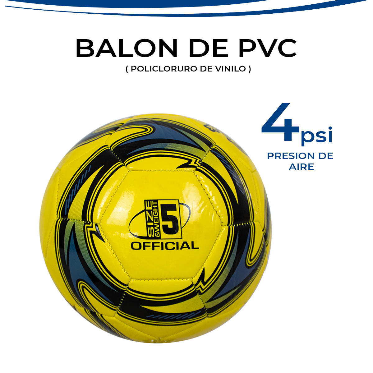 Foto 5 pulgar | Balon De Futbol Soccer No. 5 Marca Le Shark