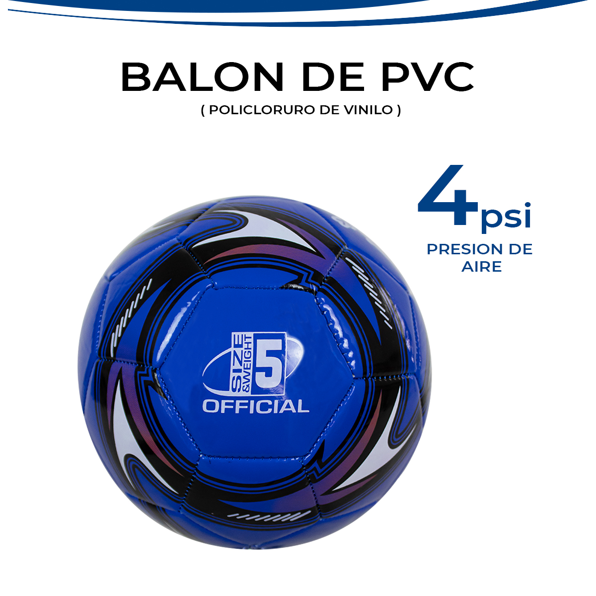 Foto 5 pulgar | Balon De Futbol Soccer No. 5 Marca Le Shark