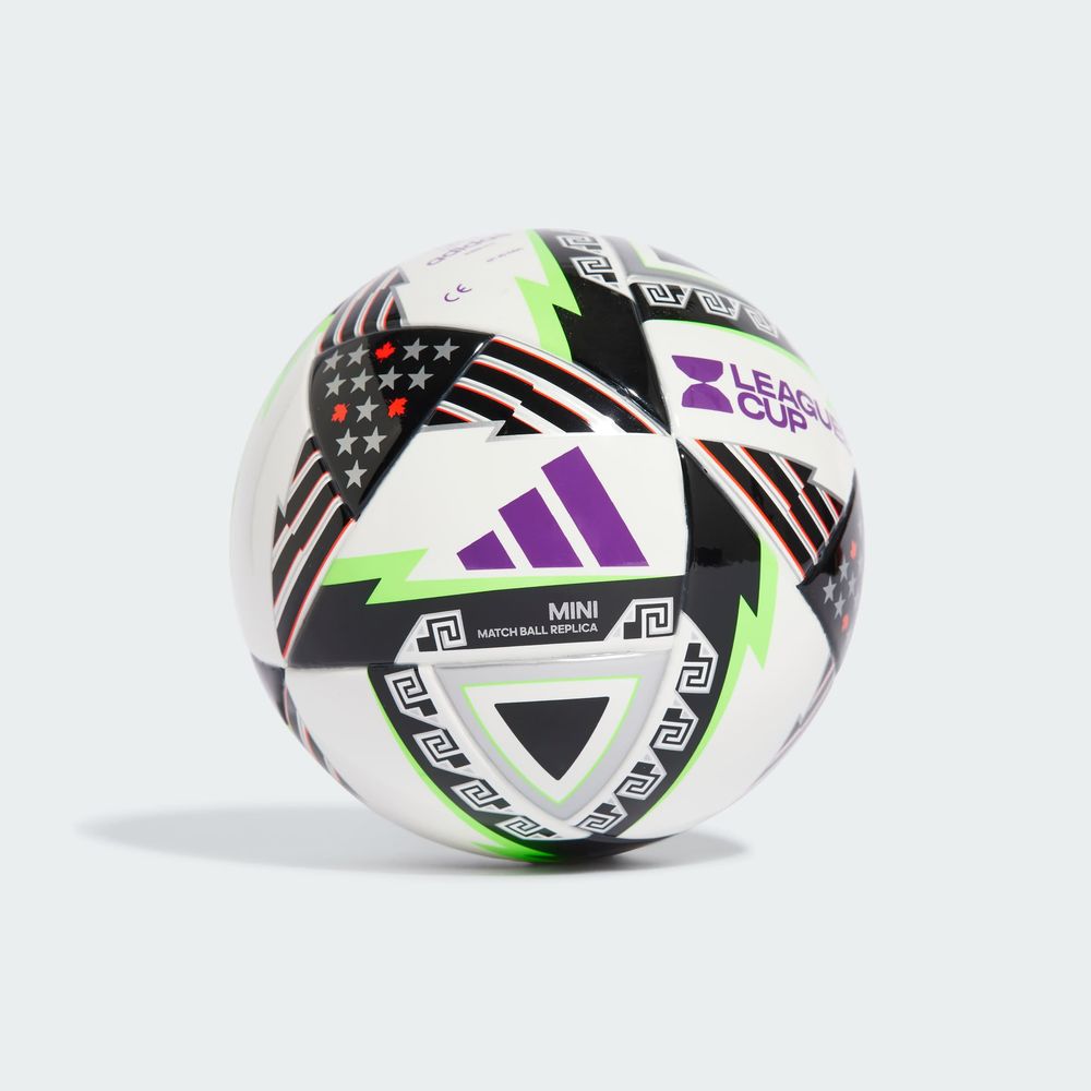 Foto 4 pulgar | Minibalón Leagues Cup Adidas Blanco Unisex