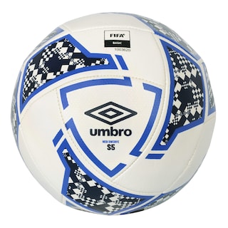 Foto 1 | Balón De Fútbol Umbro Neo Swerve Blanco/negro/azul Talla 5 - Venta Internacional.
