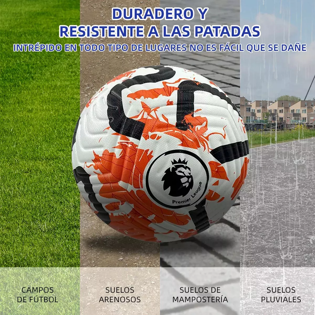 Foto 3 pulgar | Balón de Futbol No. 5 Eo Safe Imports ESI-18032  Multicolor
