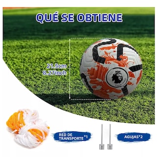 Foto 3 | Balón de Futbol No. 5 Eo Safe Imports ESI-18032 Multicolor