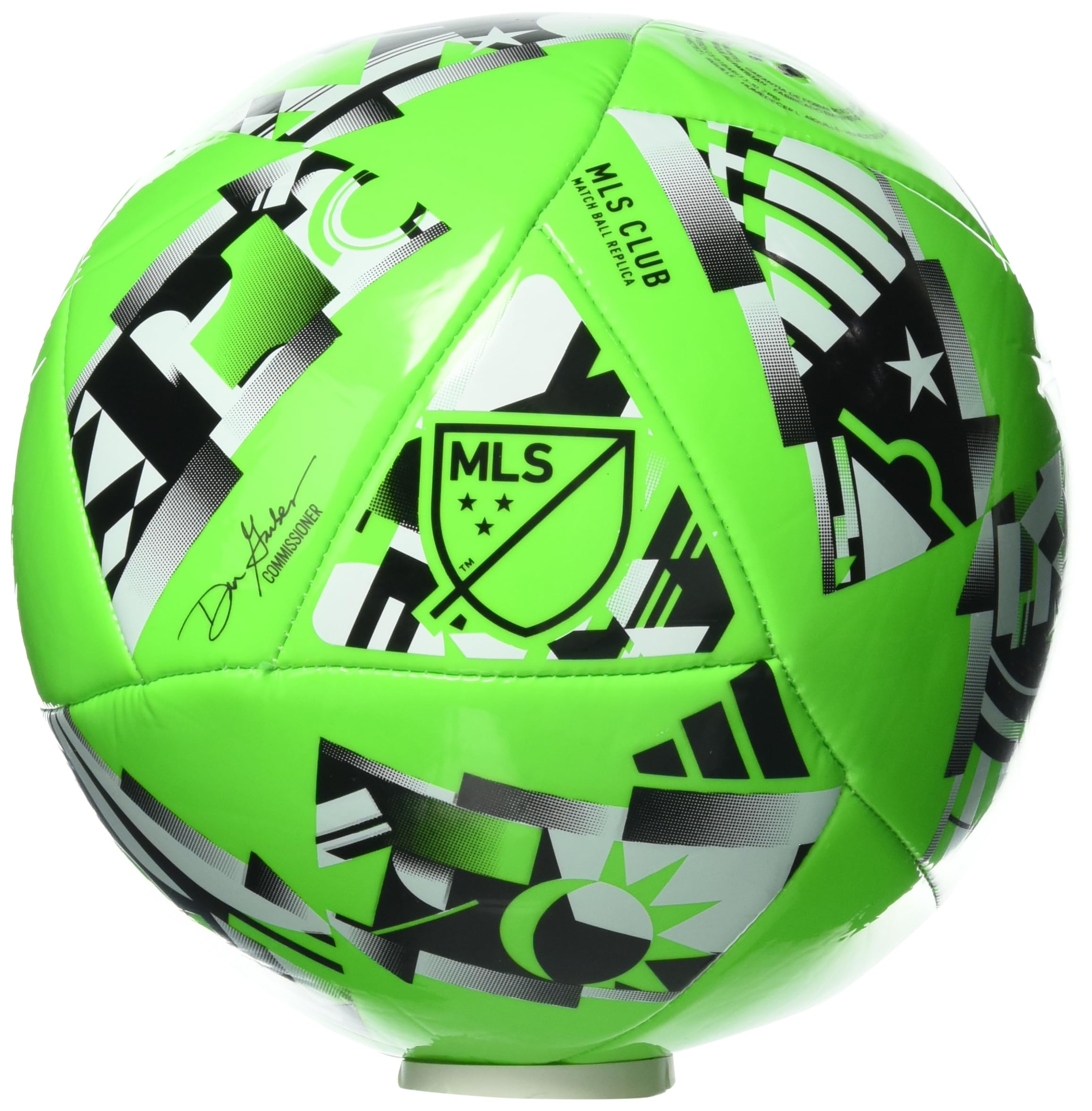 Foto 2 pulgar | Balón De Fútbol Adidas Mls Club Solar Verde/negro/blanco Talla 4 - Venta Internacional.