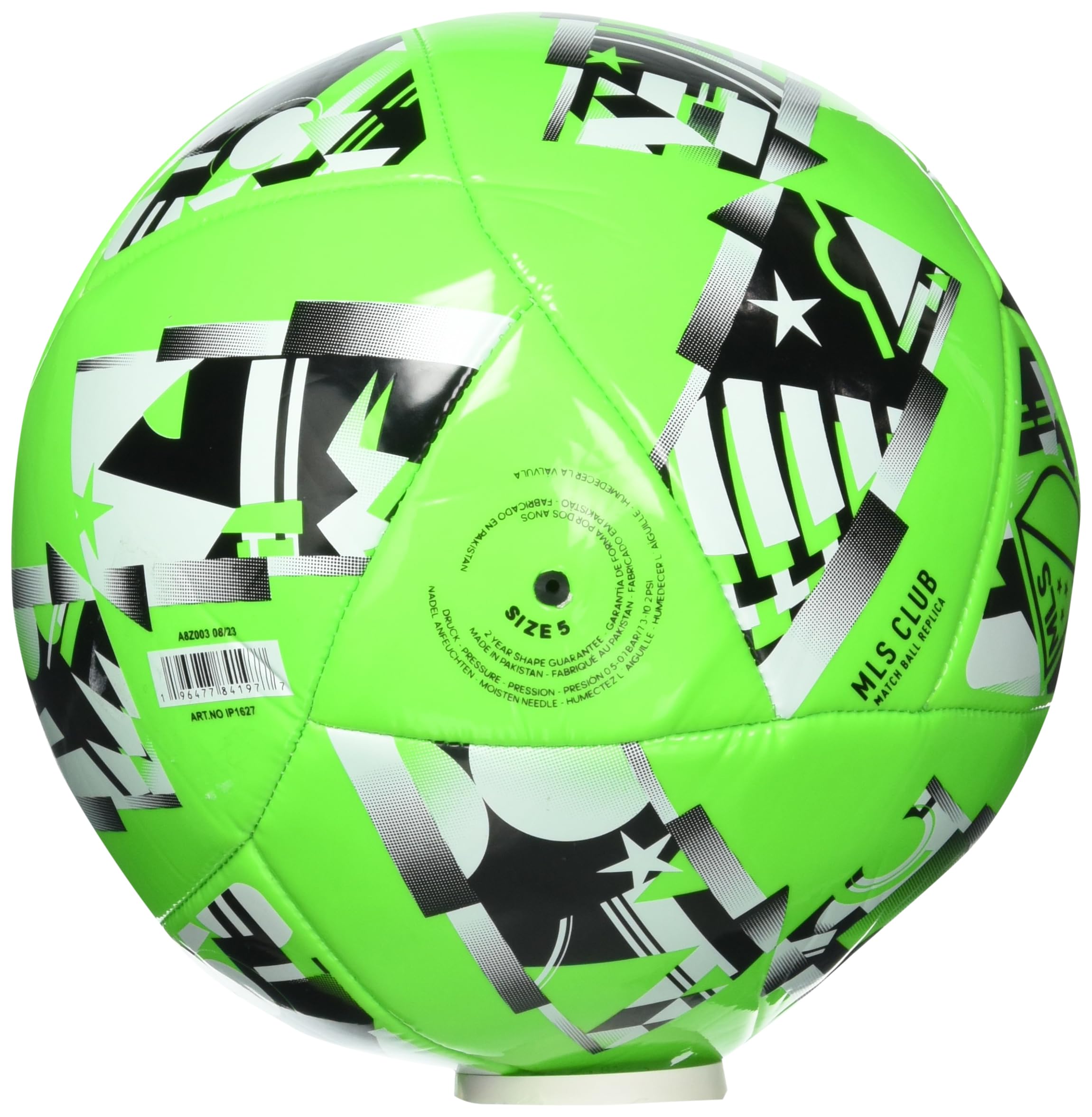 Foto 3 pulgar | Balón De Fútbol Adidas Mls Club Solar Verde/negro/blanco Talla 4 - Venta Internacional.