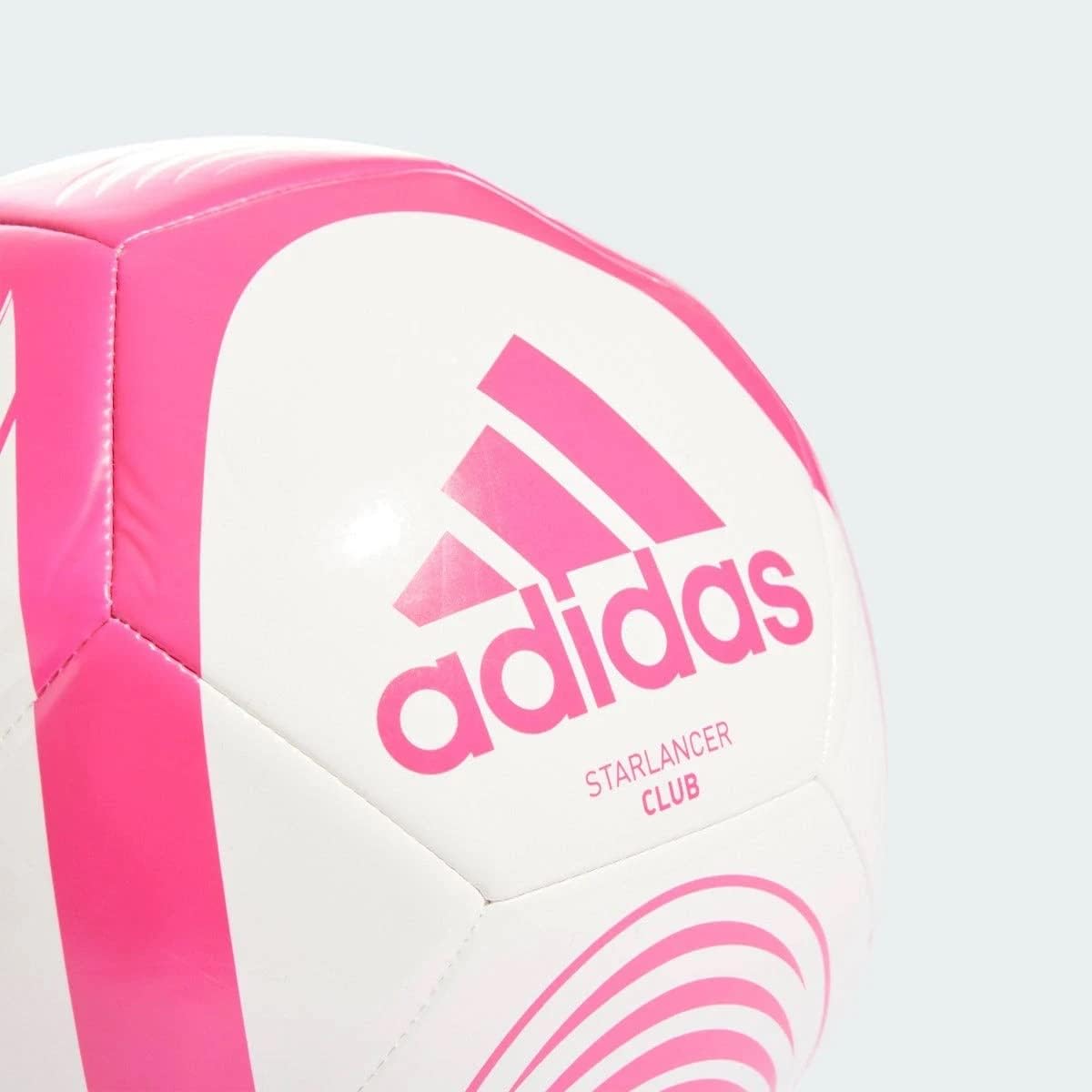 Foto 3 pulgar | Balón De Fútbol Adidas Starlancer Club Unisex Blanco/rosa Intenso - Venta Internacional.