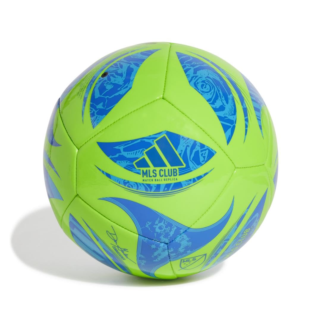 Balón De Fútbol Adidas Mls Club Green/glory Blue/solar Blue #3 - Venta Internacional.