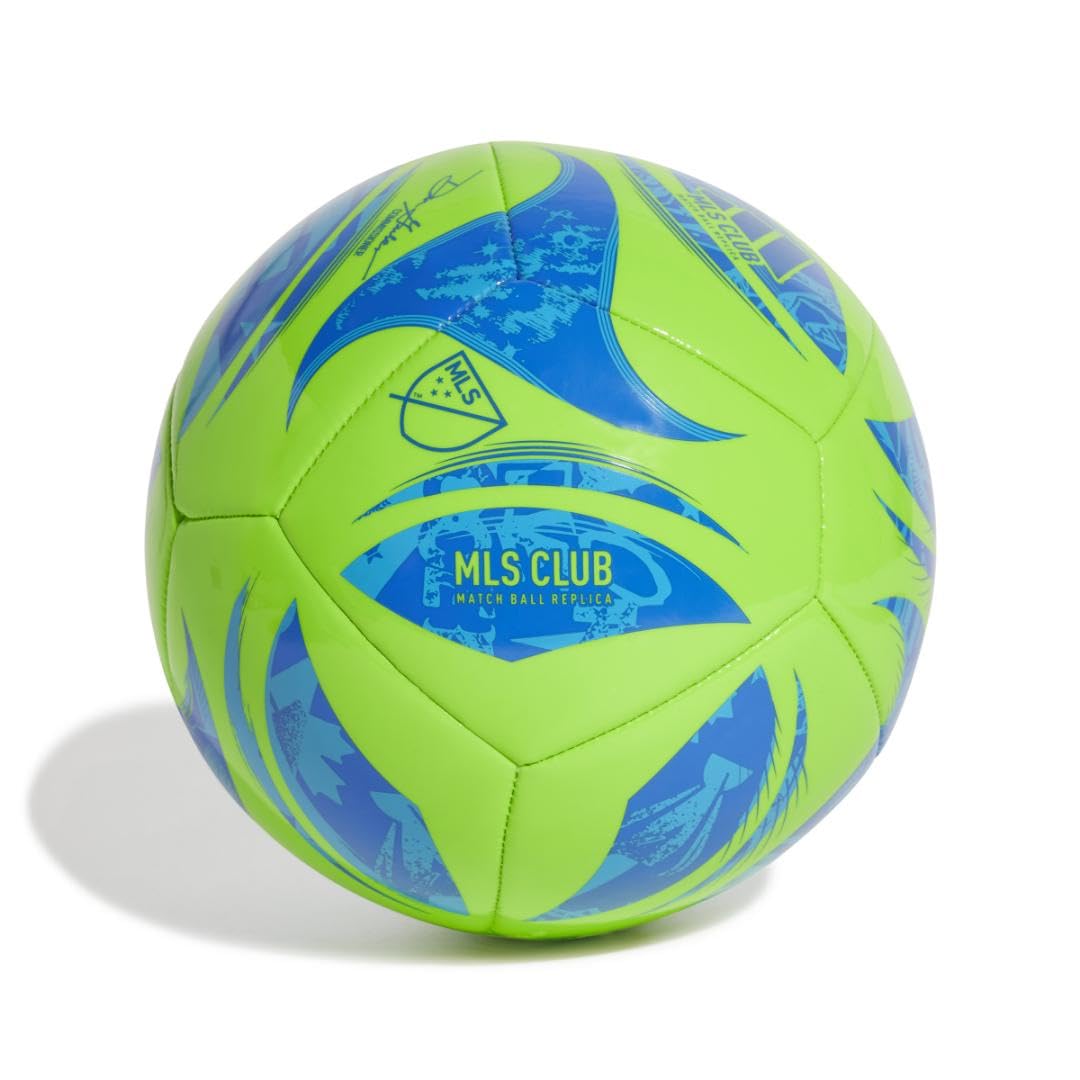 Foto 3 pulgar | Balón De Fútbol Adidas Mls Club Green/glory Blue/solar Blue #3 - Venta Internacional.