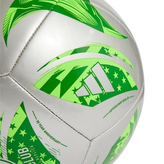 Foto 3 | Balón De Fútbol Adidas Mls Club Plateado Metalizado/verde Talla 5 - Venta Internacional.